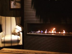 Vestlia Resort Fireplace Seating