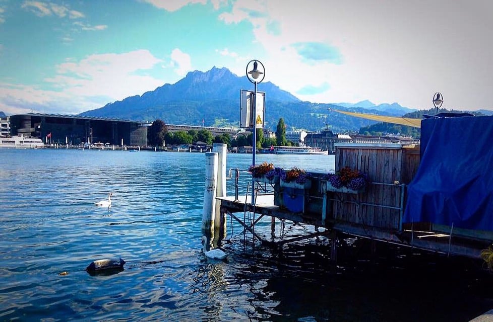 Lake Zurich Neighbourhood in Switzerland