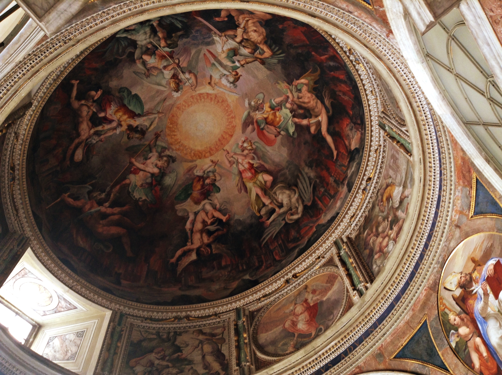 Visiting Italy Dome Ceiling