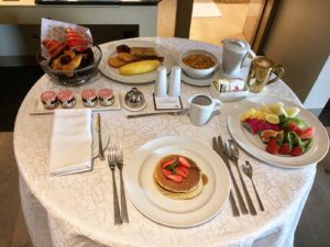 Indore Marriott Breakfast in Bed