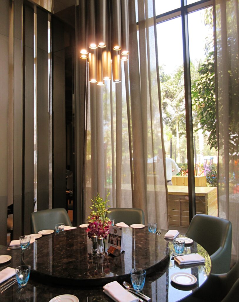 Indore Marriott Private Dining Area