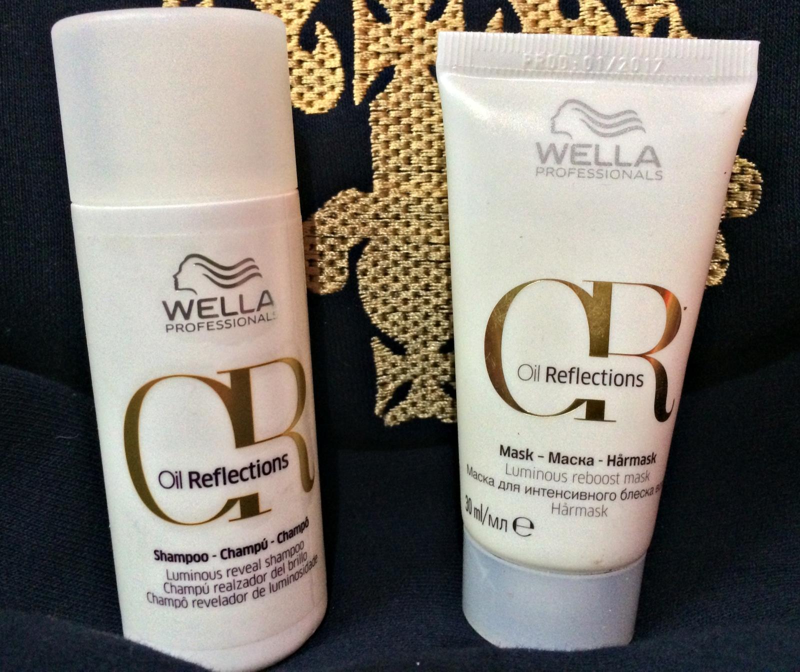Wella Oil Reflections Shampoo and Hair Mask