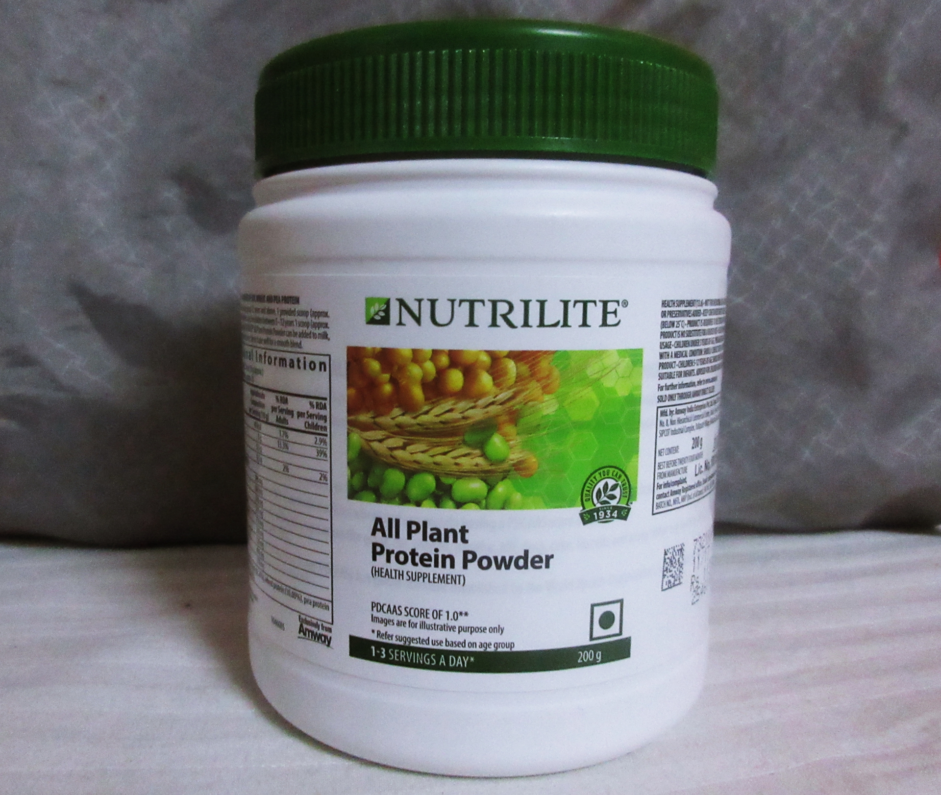 Try Nutrilite All Plant Protein Powder For a Wholesome Protein Boost