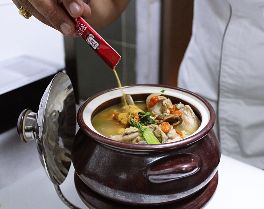 Indore Marriott Ginseng in Soup