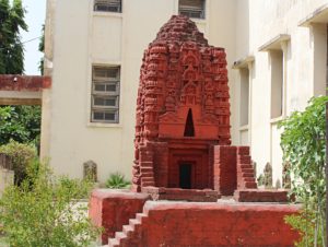 Red Bricked Vishnu Temple Model Indore Museum