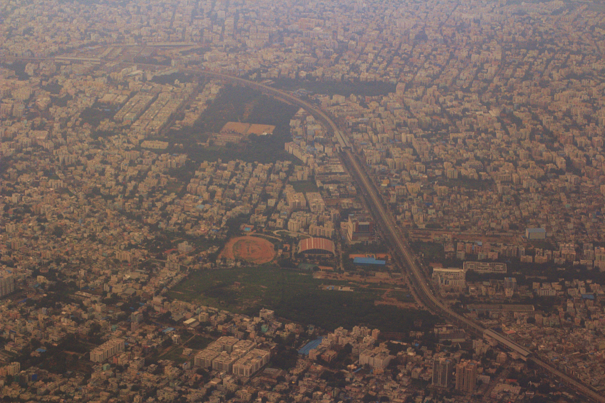 Hyderabad Aerial View