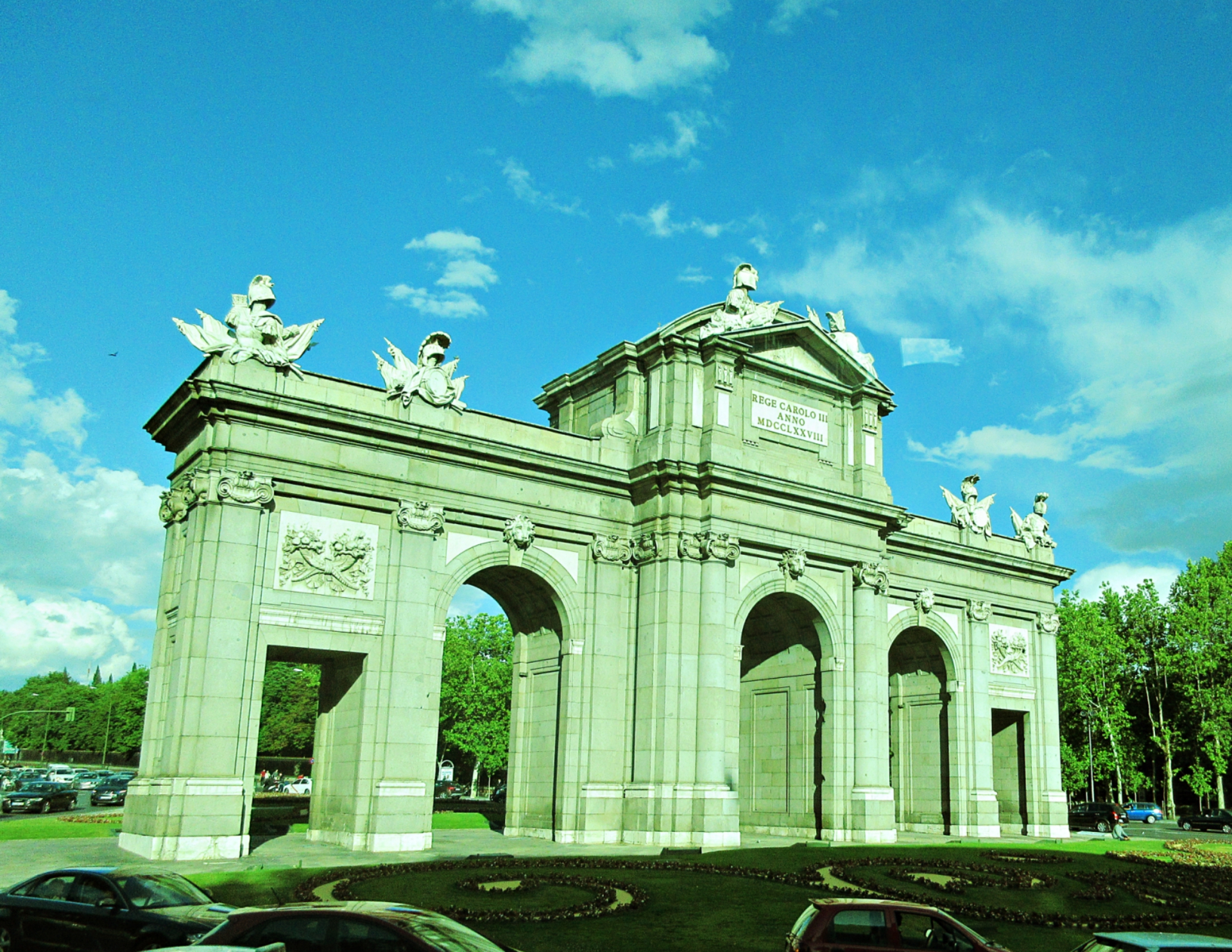 Puerta De Alcala: A Neoclassical Gate in Madrid