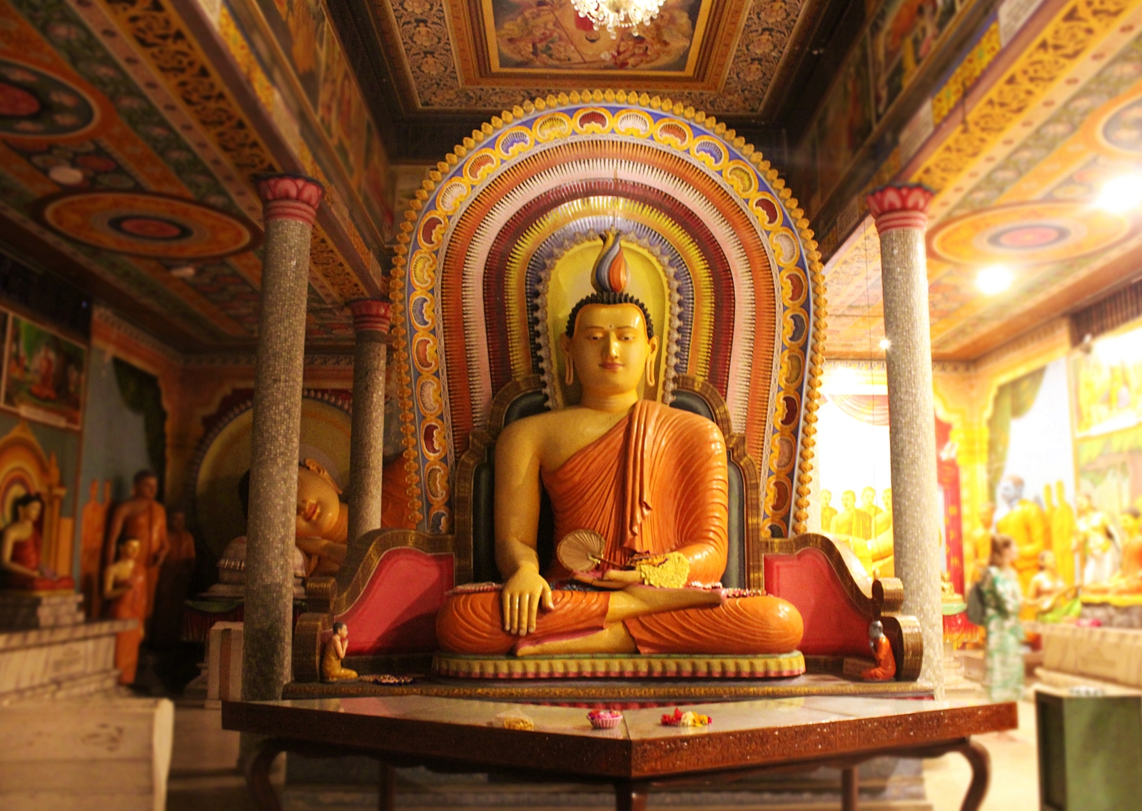 Sri Pushparamaya Viharaya: A Hidden Buddhist Temple