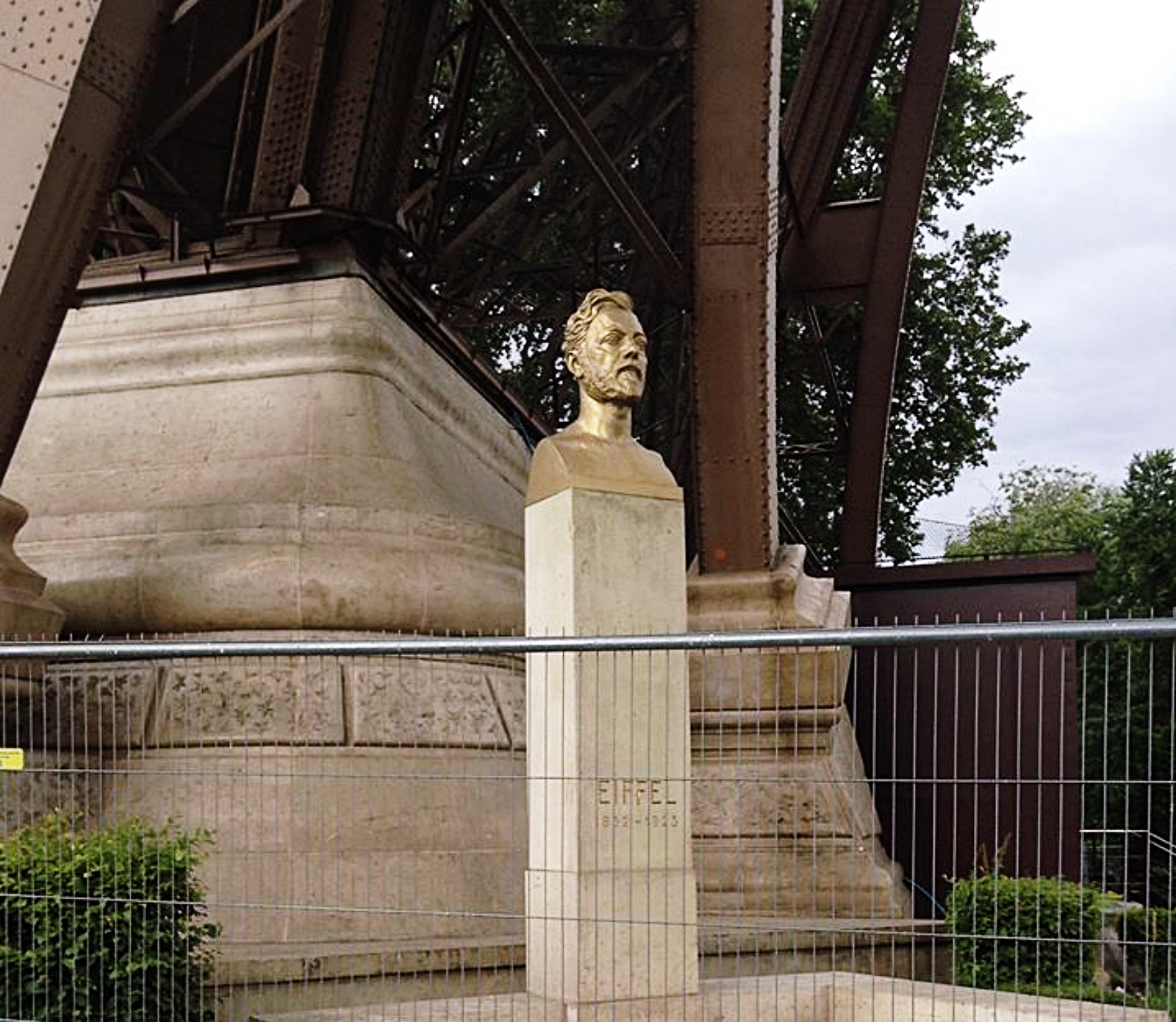 Alexandre Gustave Eiffel and Eiffel Tower