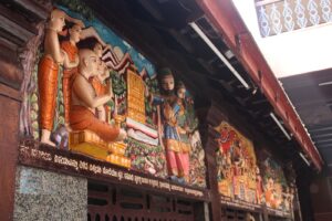 Shree Krishna Temple Wall Carvings