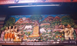 Wall Carvings Shree Krishna Temple