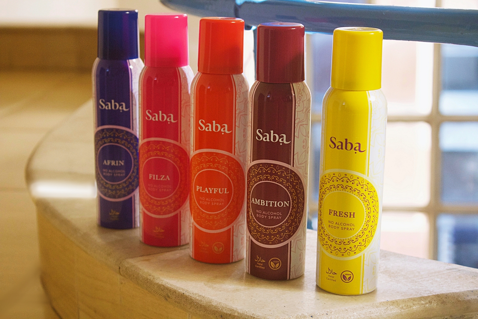 Take a look at Saba personal care products