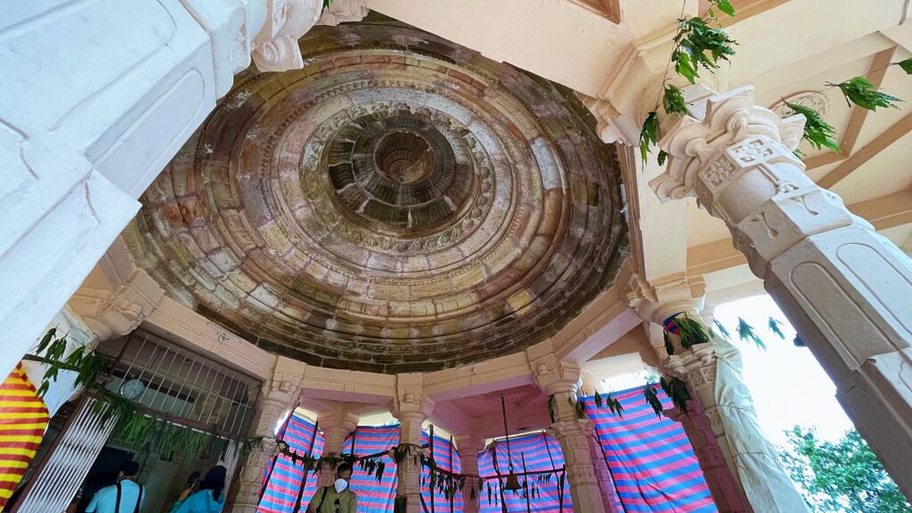 Nageshwar Mahadev Temple Ceiling
