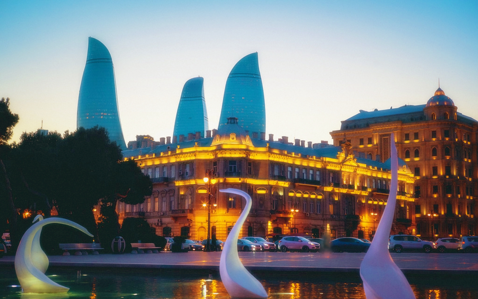 Baku Flame Towers embody Azerbaijan’s Land of Fire spirit