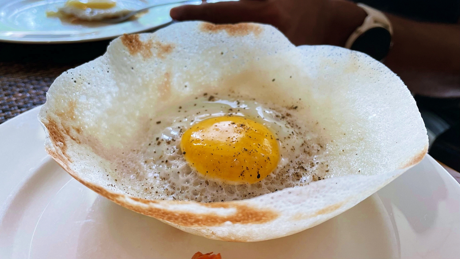 Taj Samudra Egg Hoppers