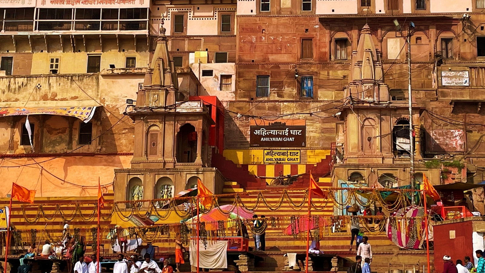 Breathtaking Views Await at Ahilya Bai Ghat in Varanasi