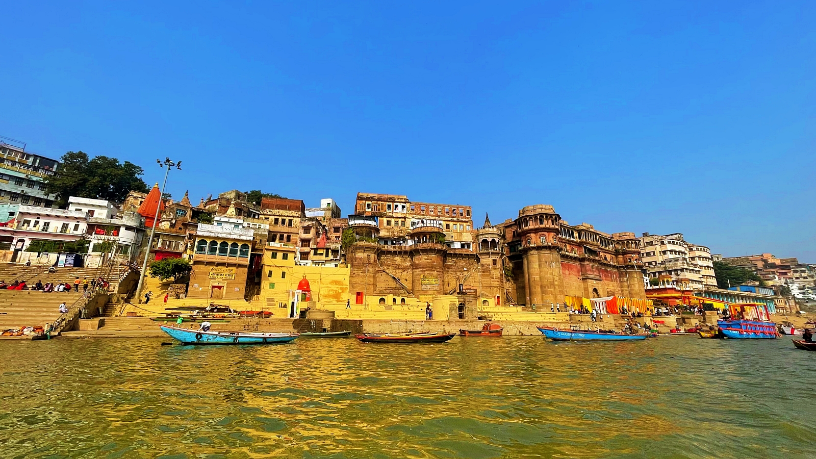 Splendour of Ganga Ghat in Varanasi