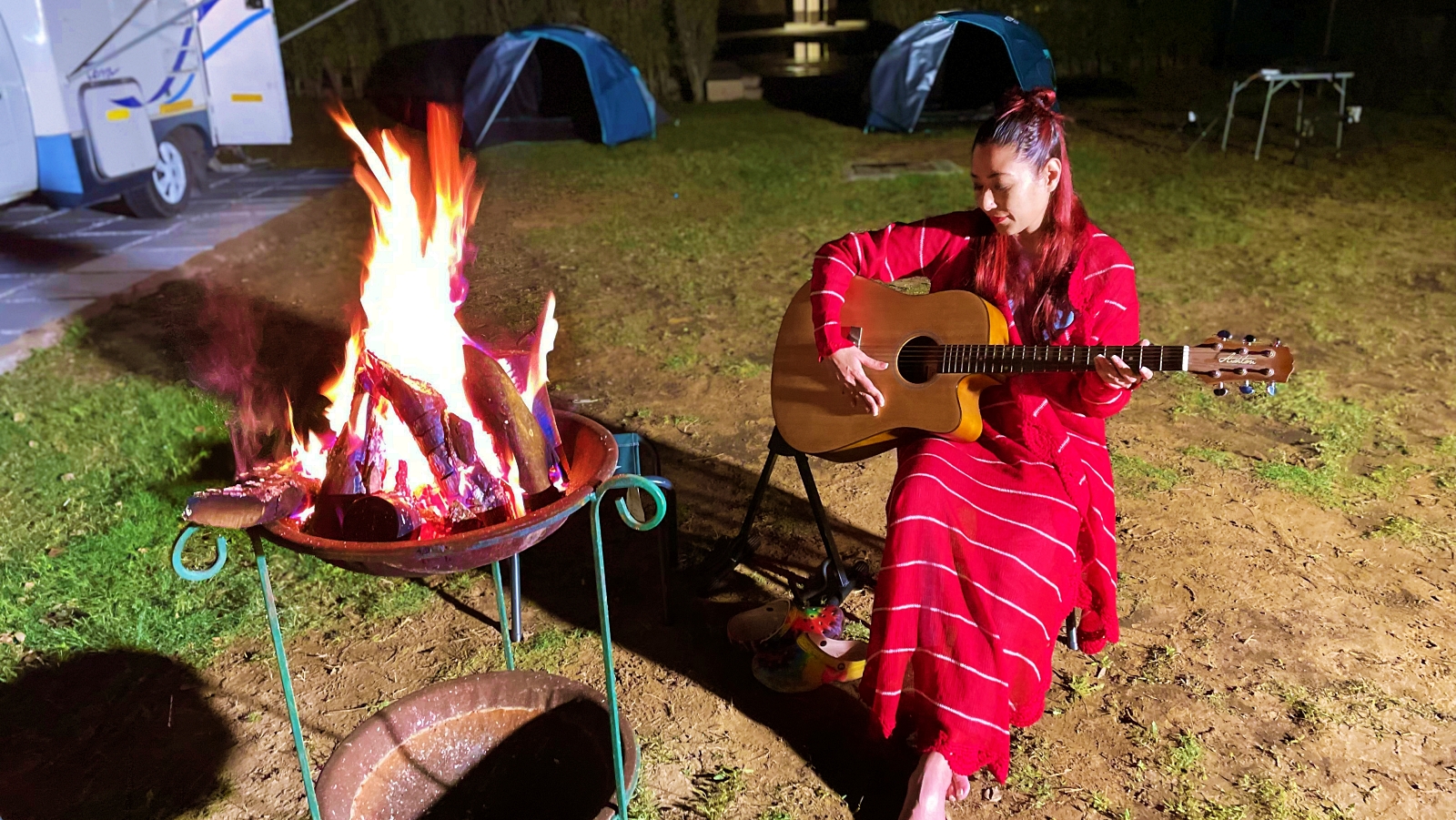 Treehouse Neemrana Campfire