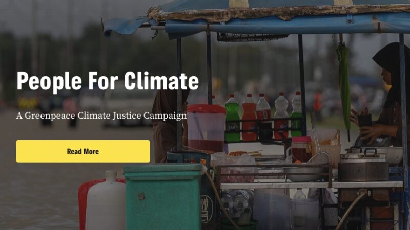 Greenpeace India Launches Campaign Demanding Climate Justice
