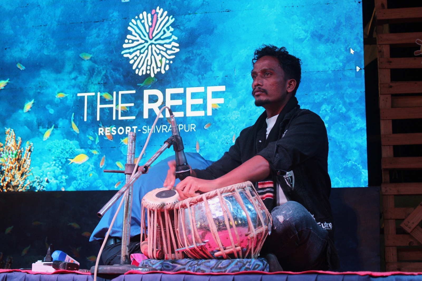 Reef Resort Shivrajpur Evening Music